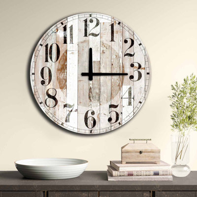 Elegant Decorative Wall Clock, 19.7 inches Diameter | 100% MDF, Thickness: 0.2 inches | Stylish Home Decor for Living Room, Bedroom & Office | Modern Design with Easy-to-Read Numbers | Perfect Gift for Any Occasion