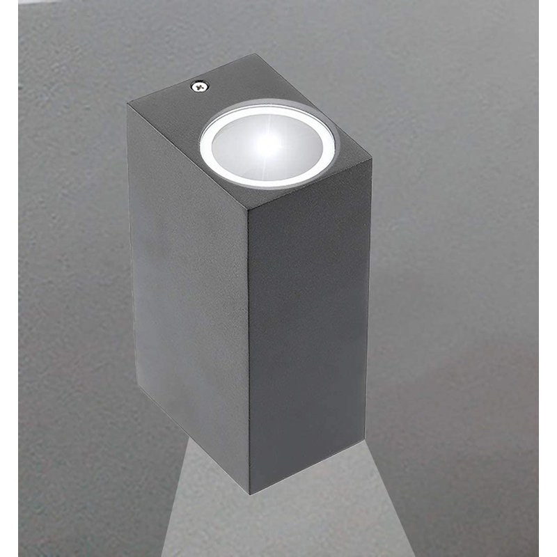 Uur Black 2 - Bulb Outdoor Flush Mount
