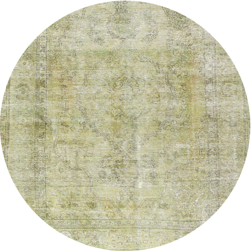 Oriental Indoor Rug, Round 7'