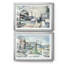 Impression sur toile encadrée 2 pièces "Pointed Out"-1321994349-1321994351