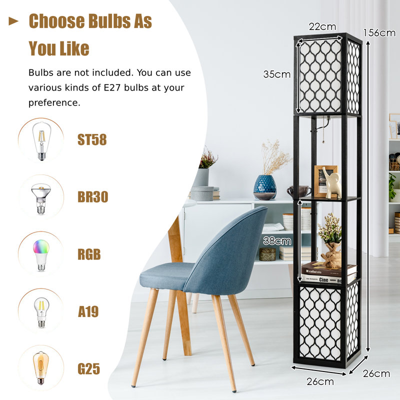 Castone 156cm Column Floor Lamp