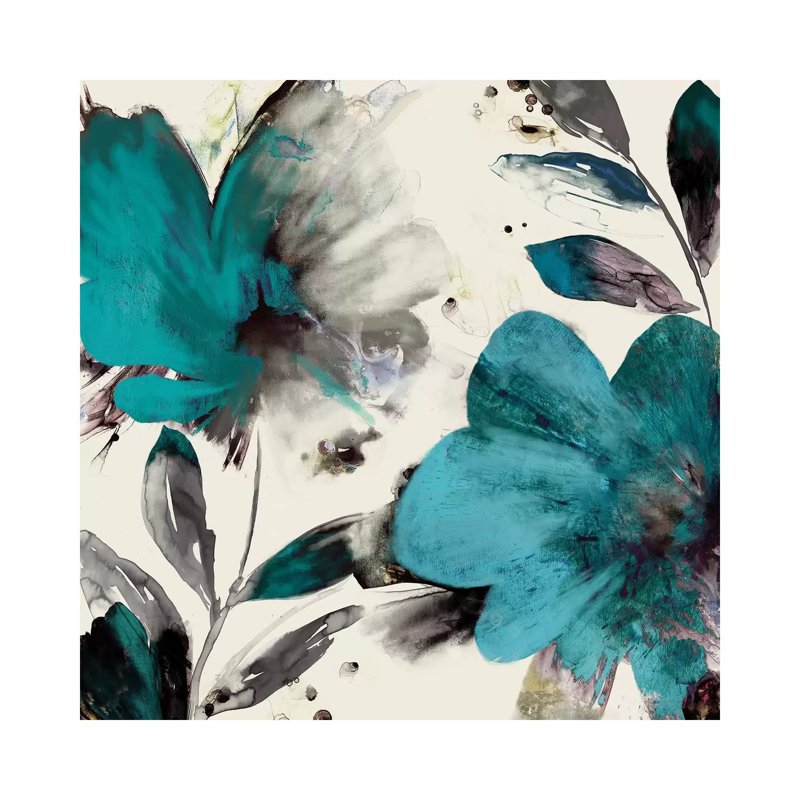 Summer Caress I by Asia Jensen - Wrapped Canvas Painting, 30.48 cm H x 30.48 cm W