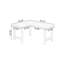 Bureau en bois massif en L Burlywood-1154244369-1154244382