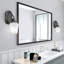 Applique murale Alirra avec verre à bulles transparent de 5 po-151759268-151759269