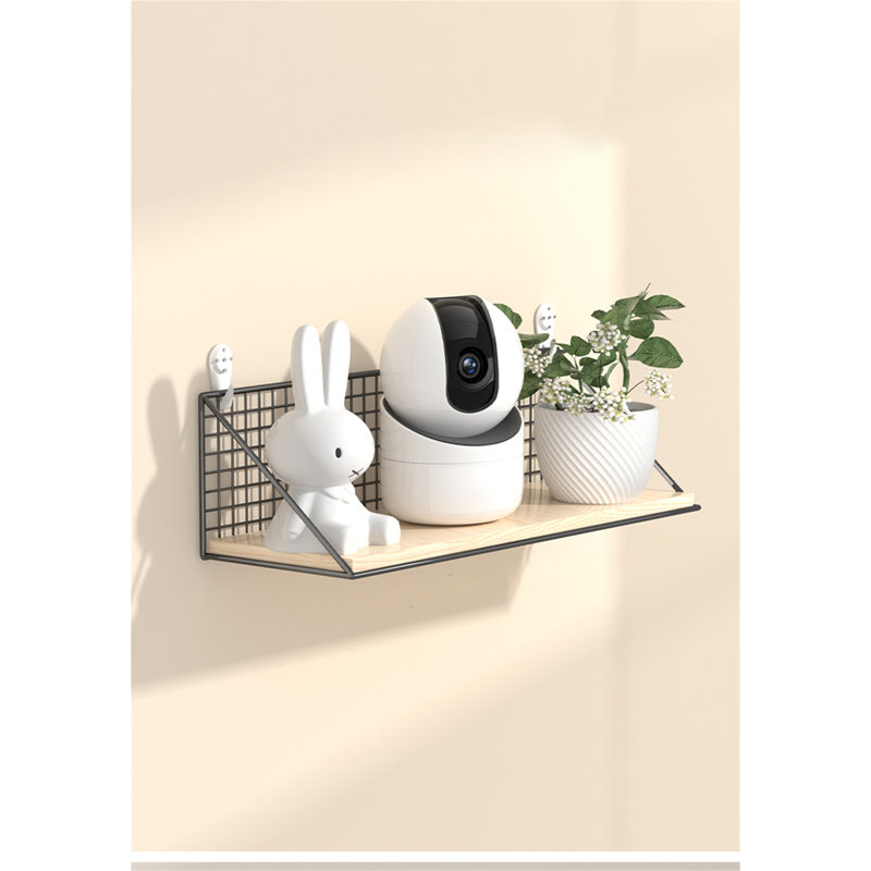 Tablette flottante en métal Shanely, H 5,9 po x l 13,78 po x P 4,72 po