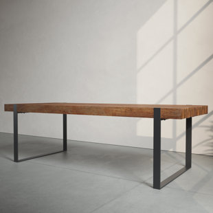 Fleener - Person Solid Wood Top Sled Dining Set