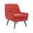Arreon Flannel Fabric Button Tufted Armchair-613506985