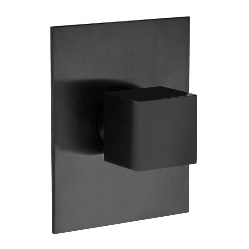 Corsini Volume Control Trim Kit, Valve Required, Matte Black