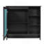 Armoire de rangement murale 2 en 1 avec tablette réglable et armoire d'appoint-1721676675