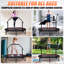 17 Stories ft Round Fitness Trampoline with Handlebar