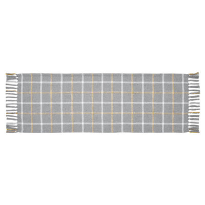 Harvest Blessings Rectangle Plaid Table Runnner