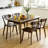 47-Inch Solid Wood Rectangular Dining Table