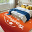 Tapis intérieur orange lavable à la machine, motif « Thanksgiving » et joyeux, idéal pour la fête des Mères.-1995657036