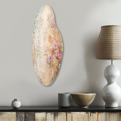 Art mural asymétrique en métal Rustic