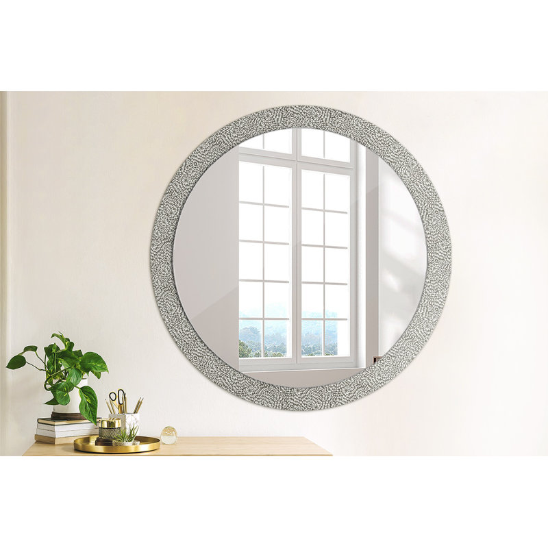 Huldar Glass Flat Wall Mirror