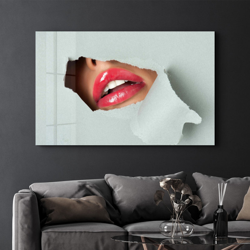 Peinture décorative en verre trempé