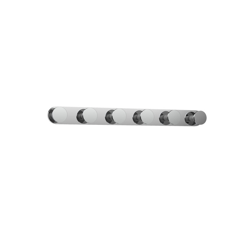 Edna 6 - Light LED Bath Bar, Chrome