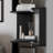 Yalin 6-Tier Modern Mid Century Corner Bookcase, 71.5" Extra Tall Corner Shelf With Storage-1889318896