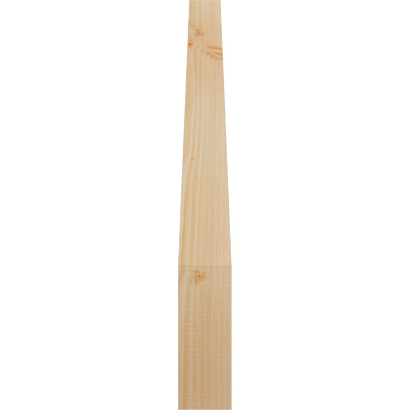 Attelle de genou olympique, Sapin de Douglas, Attelle lisse, H 34 po x l 3,5 po x P 26 po