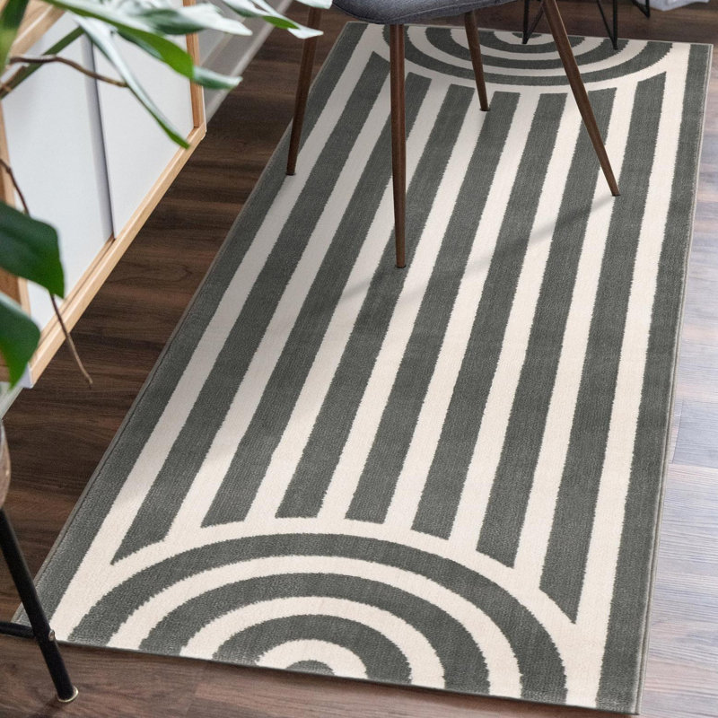 Unique Loom Lines Whimsy Kids Rug, Runner 2' x 5'1"