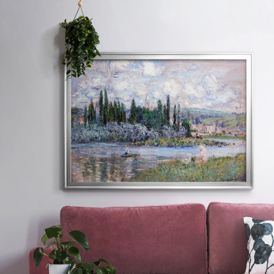 Vue de Vetheuil, 1880 (1), reproduction d'art sur toile