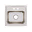 Évier de cuisine à montage sur plan Lustertone L 17 po x l 16 po-9253575
