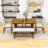 Emere 6-Piece Dining Set,Extendable Table, Upholstered Chairs and Bench-735183213-735183212-735183215