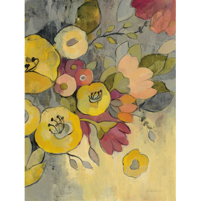 " Yellow Floral Duo I "