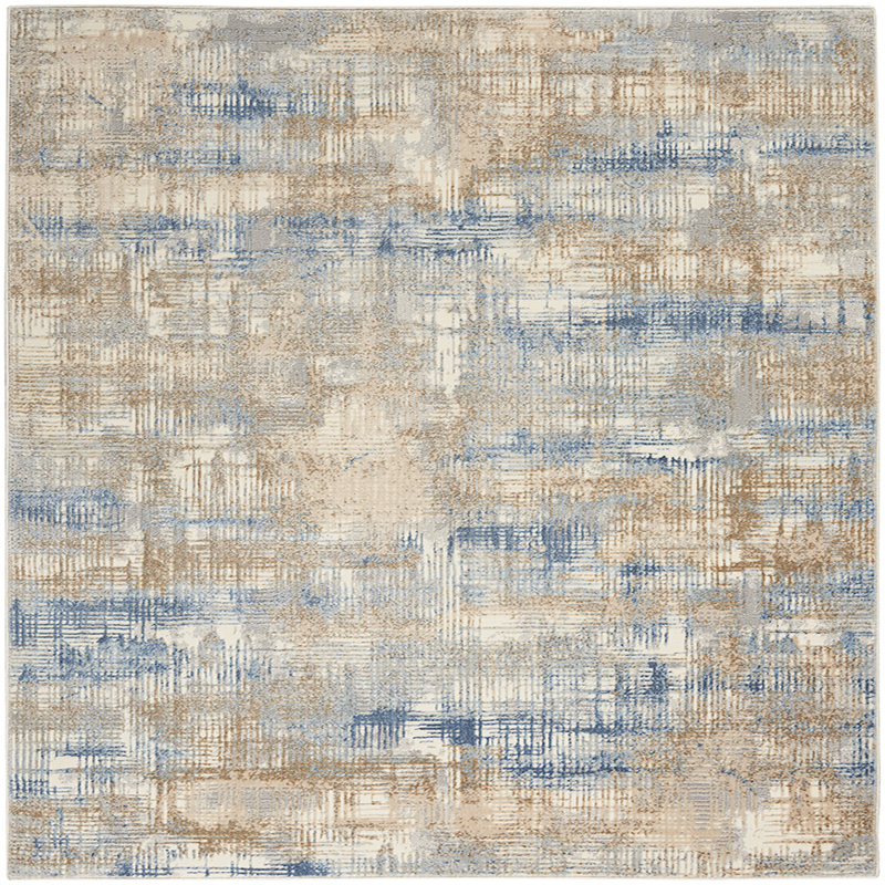 Southwestern Indoor / Outdoor Rug, Rectangle 3'2" x 5'