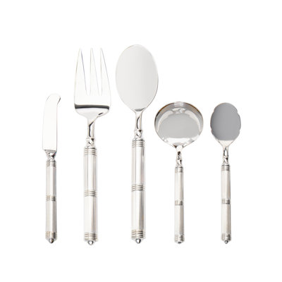 Castello 18/0 Stainless Steel 5 Piece Hostess Set