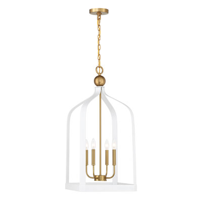 Lustre en cage à oiseaux 4 lumières Kenmore