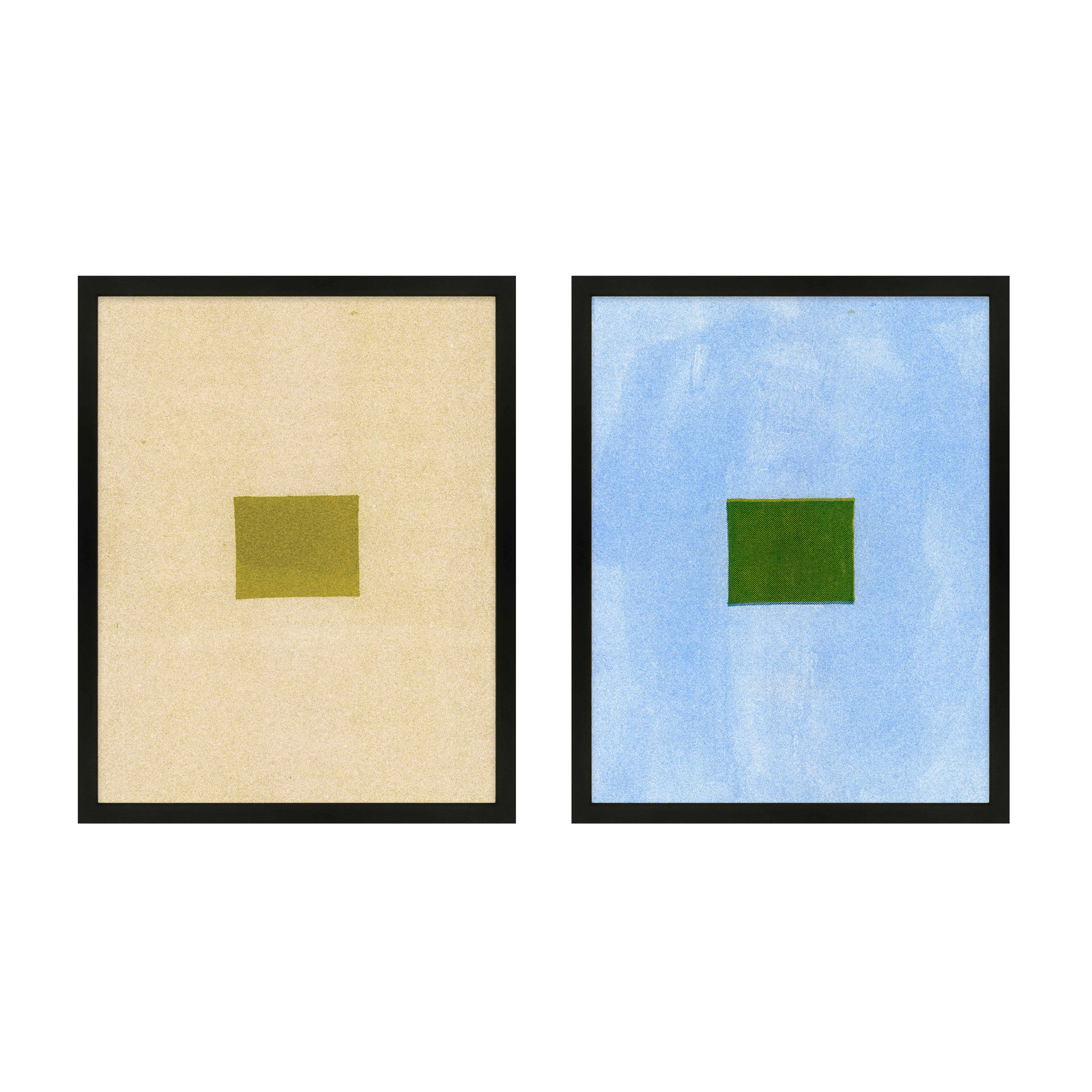 Husk & Brine, Set of 2 by Mo Neuharth - Framed Wall Art, Black, 30" H x 24" W, Framed Print without Mat