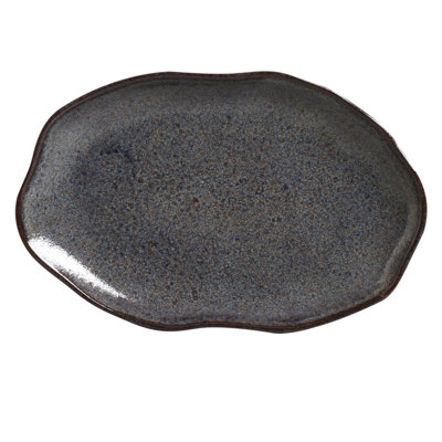 Ensemble de 4 assiettes en grès commercial allant au lave-vaisselle de 11,81 po Commercial