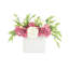 Centerpiece with Peonies, Hydrangeas and Wild Heather