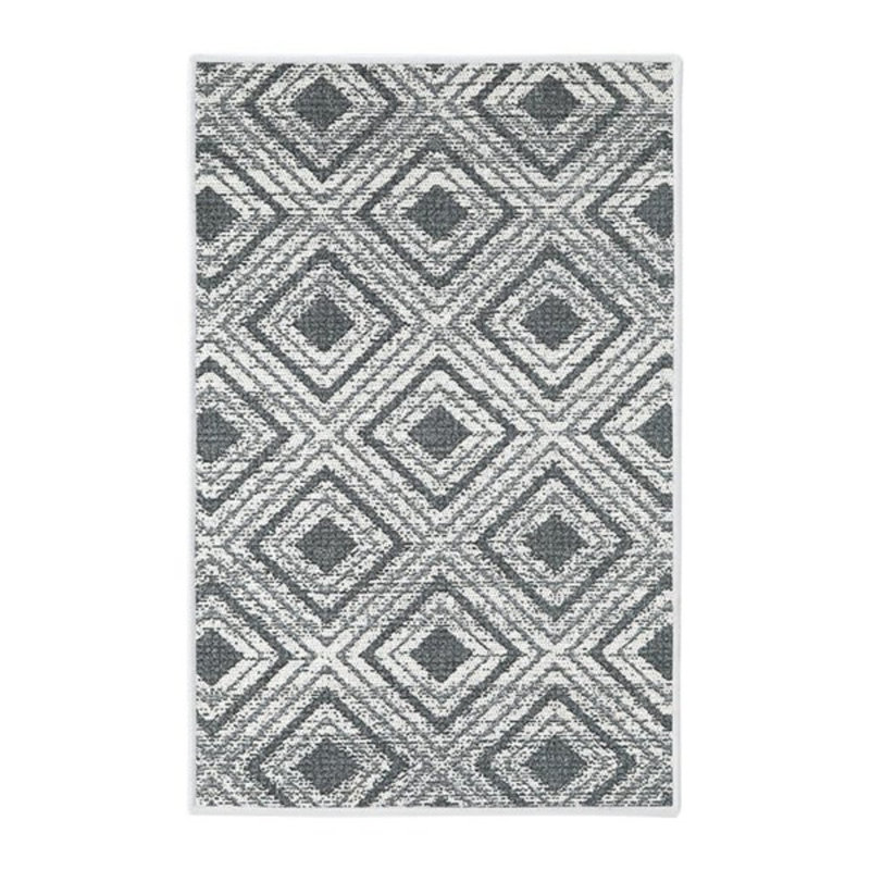 Barner Cotton Geometric Indoor Rug, Rectangle 2' x 3'