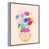 White Floater Framed Canvas selected