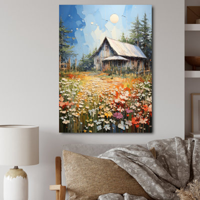 Lettillia Farmhouse Reflections Pointillism