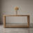 63" Solid Wood Console Table, 2-Tier