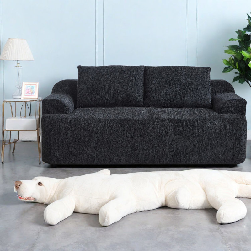 Compression Sofas with Storage, 67 Inch Foam Modern Compact Home Couch