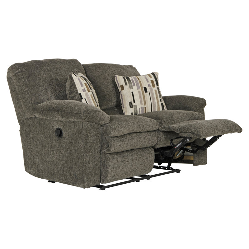 Annine Upholstered 60'' Reclining Loveseat, Manual