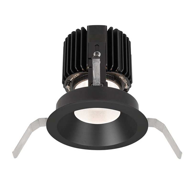 Ensemble d’éclairage del encastré 5,75" remodeling Volta, Noir