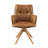 Genuine Leather Swivel Accent Office Chair