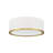 Tracie 12.25 inch 1 Light Flush Mount in Modern Gold-1827387152