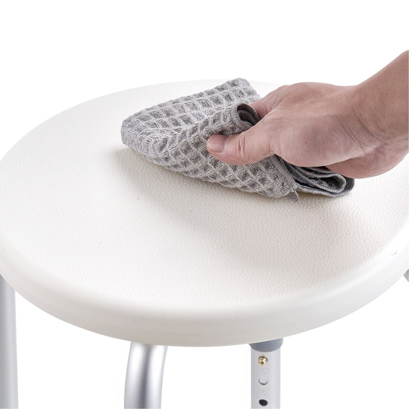Chaise de douche pour douche intérieure, tabouret de douche à hauteur réglable, banc de siège de baignoire antidérapant pour personnes à mobilité réduite, capacité de 300 lb
