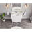 36" Solid Wood Bathroom Vanity with 1" Engineered Marble Top, Single Sink-366990478
