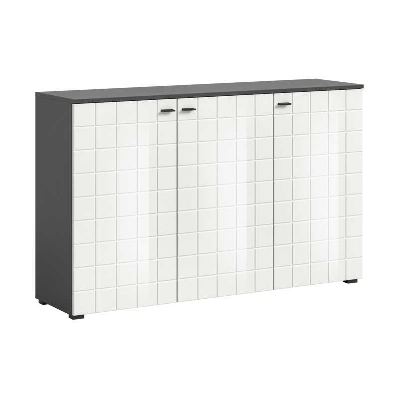 Monte Sideboard, White/Anthracite