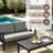 Junco Teak Outdoor Two-person Patio Set With Cushions And Coffee Table-1412248881-1412248883