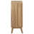 Commode d'appoint en bois massif Cevera