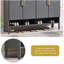 Dark grey Aluminium alloy Shoe Storage