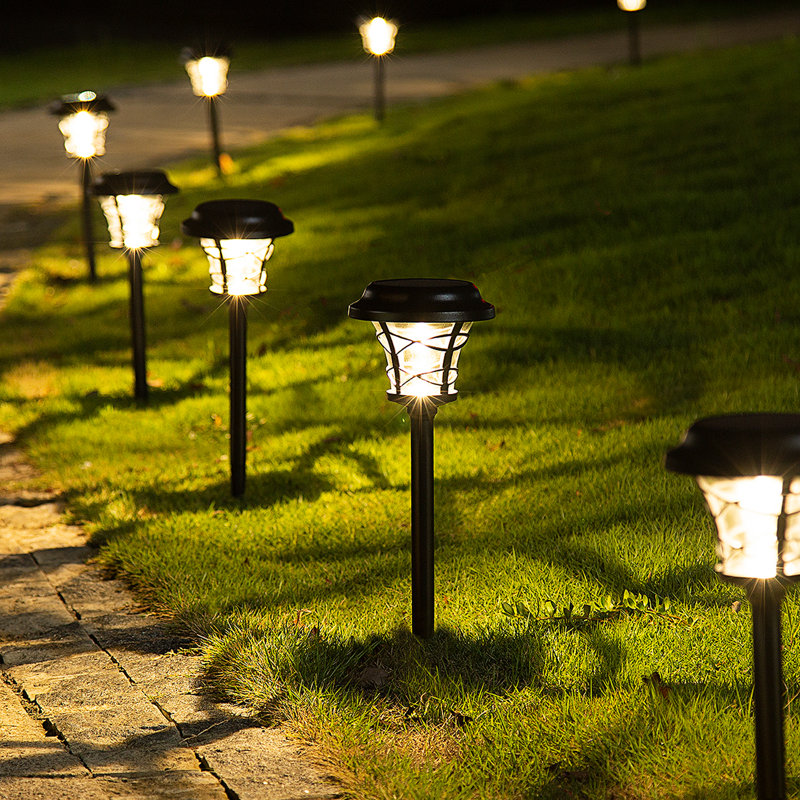 Solar Powered Integrated LED Pathway Light Pack